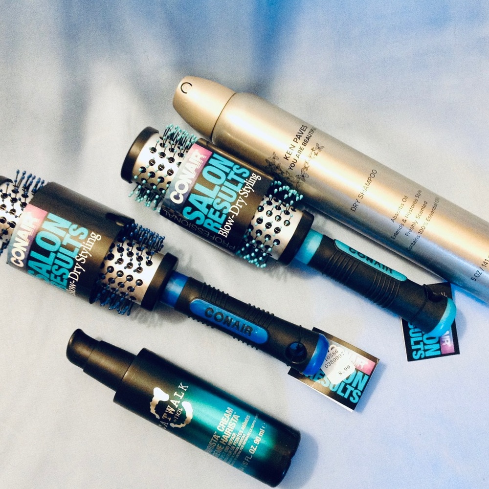 Hair grooming lot_Conair, TIGI, Ken Paves